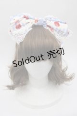 BABY,THE STARS SHINE BRIGHT / KiraKira Parfait柄カチューシャ  サックス I-25-10-21-091-BA-AC-SA-ZI