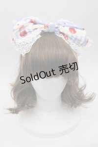 BABY,THE STARS SHINE BRIGHT / KiraKira Parfait柄カチューシャ  サックス I-25-10-21-091-BA-AC-SA-ZI