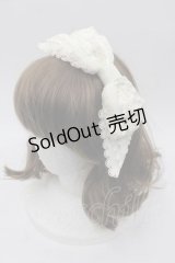 ALICE and the PIRATES /  ローズフリルグログランカチューシャ  生成り I-25-10-21-092-PA-AC-SA-ZI