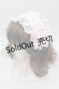 BABY,THE STARS SHINE BRIGHT / ローズリボンヘッドドレス  ピンクＸ白 I-25-10-21-093-BA-AC-SA-ZI