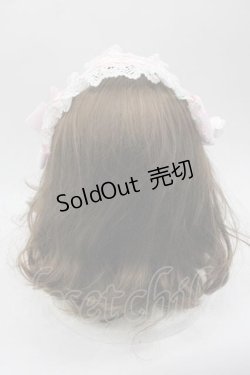 画像3: BABY,THE STARS SHINE BRIGHT / ローズリボンヘッドドレス  ピンクＸ白 I-25-10-21-093-BA-AC-SA-ZI