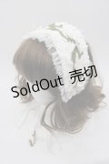 Hoshibako Works / スズランの谷 モチーフレースヘッドドレス  ホワイト I-25-10-21-102-LO-ZA-SA-ZI