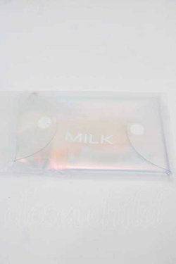 画像1: MILK / シャイニングオーロラポーチ  オーロラ I-25-10-21-111-ML-ZA-SA-ZI