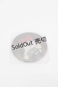 Q-pot. / おばけミラー  ブラウン I-25-10-21-113-QP-ZA-SA-ZI