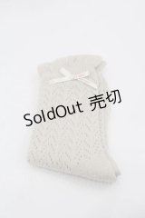 PINK HOUSE / 透かし柄ソックス  ベージュ I-25-10-21-119-LO-ZA-SA-ZI