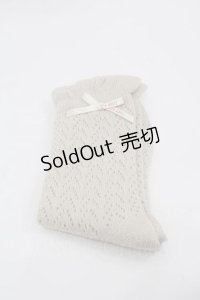 PINK HOUSE / 透かし柄ソックス  ベージュ I-25-10-21-119-LO-ZA-SA-ZI