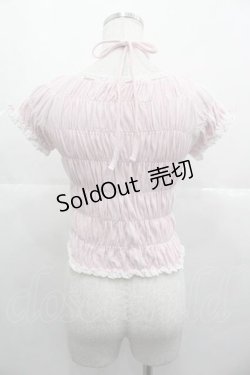 画像2: Angelic Pretty / シャーリング半袖カットソー  ピンク I-25-10-21-012-AP-TO-SA-ZI