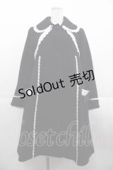 BABY,THE STARS SHINE BRIGHT / 小公女コート (2022)  黒Ｘ白 I-25-10-21-025-BA-CO-SA-ZI