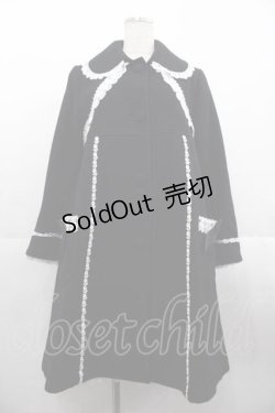 画像1: BABY,THE STARS SHINE BRIGHT / 小公女コート (2022)  黒Ｘ白 I-25-10-21-025-BA-CO-SA-ZI