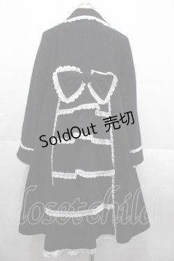 画像2: BABY,THE STARS SHINE BRIGHT / 小公女コート (2022)  黒Ｘ白 I-25-10-21-025-BA-CO-SA-ZI