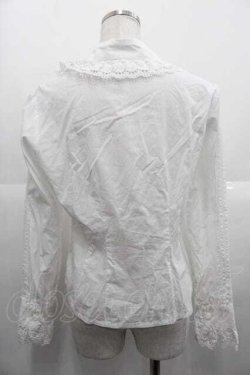 画像2: BABY,THE STARS SHINE BRIGHT / 袖ピンタックブラウス  白 I-25-10-21-003-BA-BL-SA-ZI