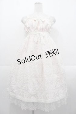 画像1: BABY,THE STARS SHINE BRIGHT / Victorian Secret KEY柄ベビードールジャンパースカート  ピンクＸ白 I-25-10-21-033-BA-OP-SA-ZI