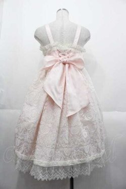 画像2: BABY,THE STARS SHINE BRIGHT / Victorian Secret KEY柄ベビードールジャンパースカート  ピンクＸ白 I-25-10-21-033-BA-OP-SA-ZI