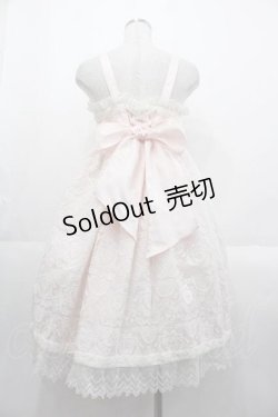 画像2: BABY,THE STARS SHINE BRIGHT / Victorian Secret KEY柄ベビードールジャンパースカート  ピンクＸ白 I-25-10-21-033-BA-OP-SA-ZI