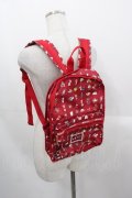 PINK HOUSE / ROUTE SM BACKPACKピンクハウスフェイバリッツB  赤 I-25-10-24-001-LO-BG-SA-ZI