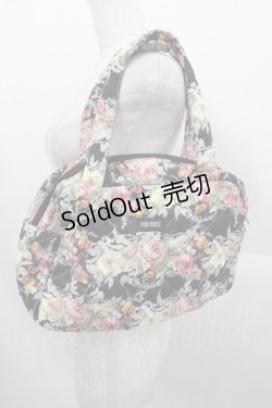 画像1: PINK HOUSE / キルティングバッグ  黒 I-25-10-24-005-LO-BG-SA-ZI