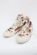 画像1: PINK HOUSE / CONVERSE サロンドフレーズスニーカー 24CM アイボリー I-25-10-24-053-LO-SH-SA-ZI (1)