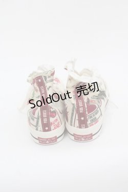 画像3: PINK HOUSE / CONVERSE サロンドフレーズスニーカー 24CM アイボリー I-25-10-24-053-LO-SH-SA-ZI