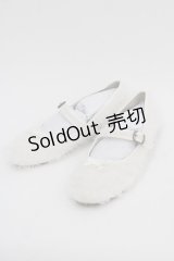 PINK HOUSE / ソフトチュールフリルバレエシューズ 3(M) 白 I-25-10-24-055-LO-SH-SA-ZI