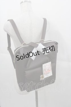 画像1: m petit by misako / AMリュック  ブラウン I-25-10-24-057-LO-BG-SA-ZI