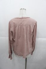 画像2: PINK HOUSE / フリル使いブラウス  ピンクチェック I-25-10-24-062-LO-TO-SA-ZI (2)