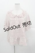 PINK HOUSE / ローンフリルブラウス  ピンク I-25-10-24-064-LO-BL-SA-ZI