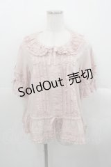 PINK HOUSE / ローンフリルブラウス  ピンク I-25-10-24-064-LO-BL-SA-ZI