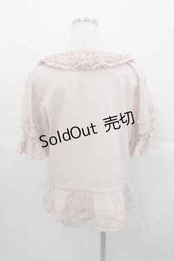 画像2: PINK HOUSE / ローンフリルブラウス  ピンク I-25-10-24-064-LO-BL-SA-ZI
