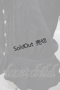 画像3: PINK HOUSE / フリルブラウス  黒 I-25-10-24-068-LO-BL-SA-ZI