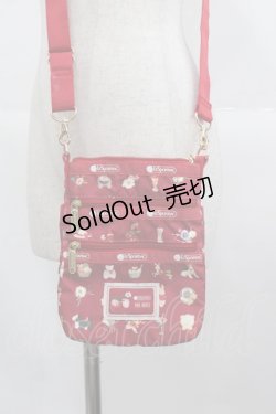 画像1: PINK HOUSE / 3 ZIP CROSSBODYピンクハウスフェイバリッツB  赤 I-25-10-24-007-LO-BG-SA-ZI