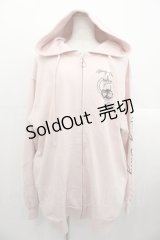 Honey Cinnamon / Honey Cherry ジップパーカー  ピンク I-25-10-24-076-LO-TO-SA-ZI