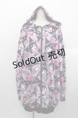 ACDC RAG / クロミ ZIPパーカー  パープル I-25-10-24-082-PU-TO-SA-ZI