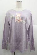 PINK HOUSE / 桜Teddyプリントカットソー 4(L) ラベンダー I-25-10-24-086-LO-TS-SA-ZI