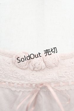 画像3: PINK HOUSE / 薔薇モチーフ付き五分袖プルオーバー M ピンク I-25-10-24-088-LO-TO-SA-ZI