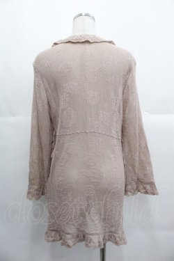 画像2: INGEBORG / メッシュニットカーディガン 9号 ピンク I-25-10-24-093-LO-TO-SA-ZI