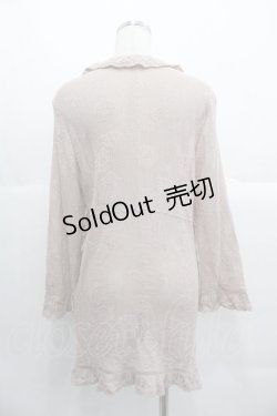 画像2: INGEBORG / メッシュニットカーディガン 9号 ピンク I-25-10-24-093-LO-TO-SA-ZI