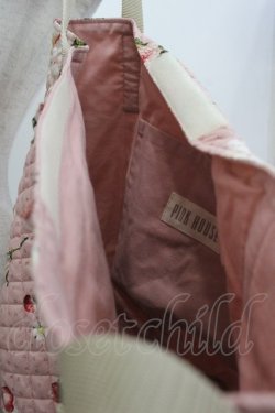 画像3: PINK HOUSE / Berry Roseプリントバッグ  ピンク I-25-10-24-008-LO-BG-SA-ZI