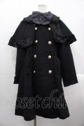 axes femme POETIQUE / ケープ付きコート  黒 I-25-10-24-097-AX-CO-SA-ZI