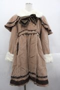 axes femme POETIQUE / プリンセスケープコート  ブラウン I-25-10-24-098-AX-CO-SA-ZI