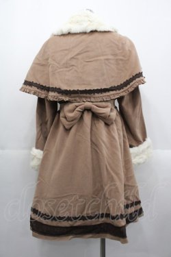 画像2: axes femme POETIQUE / プリンセスケープコート  ブラウン I-25-10-24-098-AX-CO-SA-ZI