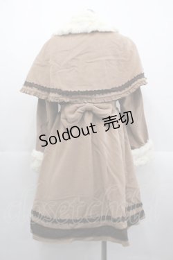 画像2: axes femme POETIQUE / プリンセスケープコート  ブラウン I-25-10-24-098-AX-CO-SA-ZI