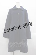 axes femme / レース襟コート  ネイビー I-25-10-24-099-AX-CO-SA-ZI
