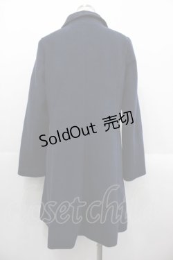 画像2: axes femme / レース襟コート  ネイビー I-25-10-24-099-AX-CO-SA-ZI