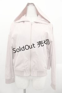 PINK HOUSE / バックフリルフード付ブルゾン  ピンク I-25-10-24-102-LO-JA-SA-ZI