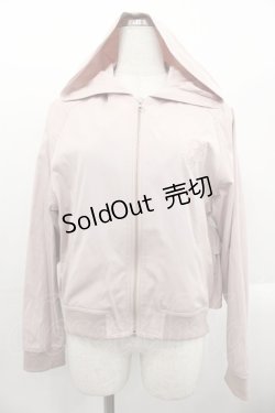 画像1: PINK HOUSE / バックフリルフード付ブルゾン  ピンク I-25-10-24-102-LO-JA-SA-ZI