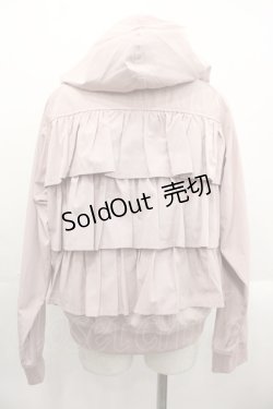 画像2: PINK HOUSE / バックフリルフード付ブルゾン  ピンク I-25-10-24-102-LO-JA-SA-ZI