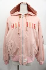 画像1: PINK HOUSE / ひな菊ロンド刺繍ブルゾン  ピンク I-25-10-24-103-LO-JA-SA-ZI (1)