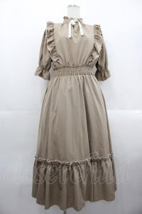 m petit by misako / NINA’Sコラボワンピース M ブラウン I-25-10-24-107-LO-OP-SA-ZI