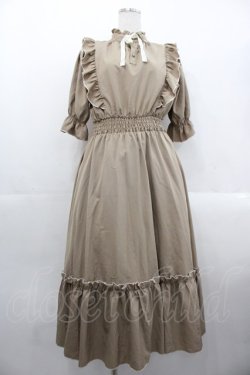 画像1: m petit by misako / NINA’Sコラボワンピース M ブラウン I-25-10-24-107-LO-OP-SA-ZI