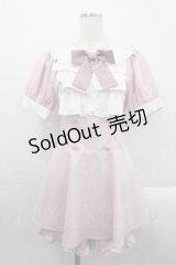 Ank Rouge / ドーリーギンガムコンビネゾン  ピンクｘ白チェック I-25-10-24-111-CA-OP-SA-ZI